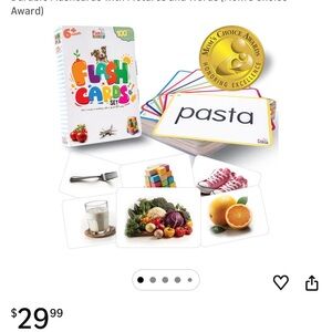 Flash Cards Set with 100 Cards